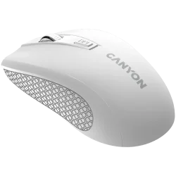 CANYON MW-7, 2.4Ghz wireless mouse, 6 buttons, DPI 800/1200/1600, with 1 AA battery ,size 110*60*37mm,58g,white - 5