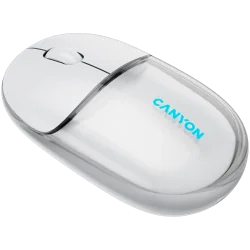 CANYON mouse OnClick 24 BT/ Wireless Transparent/White - 3