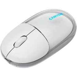 CANYON mouse OnClick 24 BT/ Wireless Transparent/White - 5