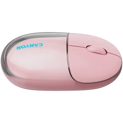 CANYON mouse OnClick 24 BT/ Wireless Transparent/Pink - 6