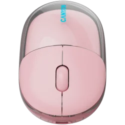 CANYON mouse OnClick 24 BT/ Wireless Transparent/Pink - 9