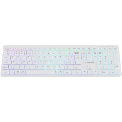 CANYON keyboard HKB-W11 UK/US RGB Dual Mode Wireless White - 2