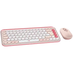 LOGITECH POP ICON COMBO - ROSE - US INT'L - BT - INTNL-973 - 2