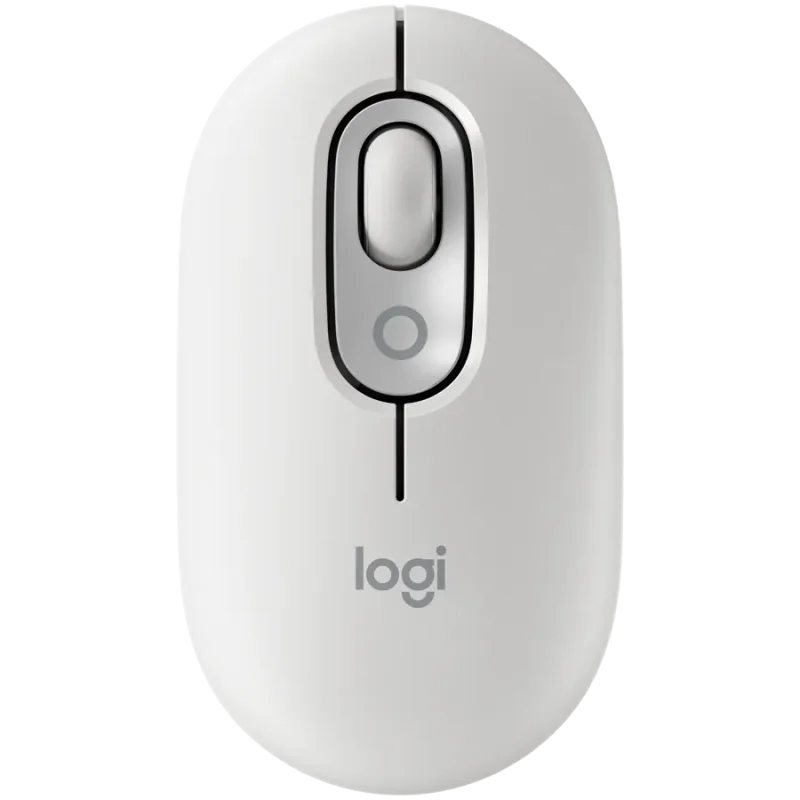 LOGITECH POP Mouse with emoji - OFF-WHITE - BT - EMEA28i-935 - FY25,TERRA - 1