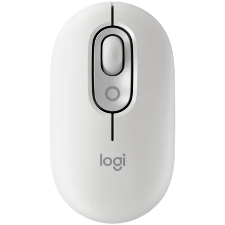 LOGITECH POP Mouse with emoji - OFF-WHITE - BT - EMEA28i-935 - FY25,TERRA - 1