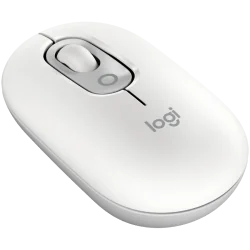 LOGITECH POP Mouse with emoji - OFF-WHITE - BT - EMEA28i-935 - FY25,TERRA - 2