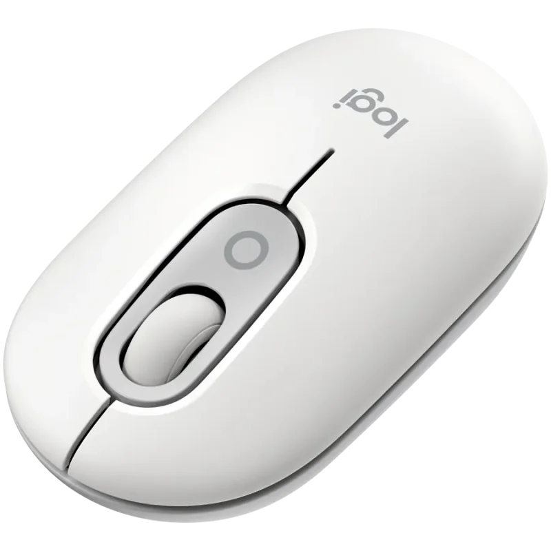 LOGITECH POP Mouse with emoji - OFF-WHITE - BT - EMEA28i-935 - FY25,TERRA - 1