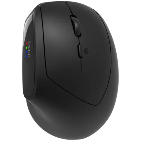CANYON mouse MW-25 Ergonomic LED AA Dual mode Wireless Black - 1