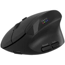 CANYON mouse MW-25 Ergonomic LED AA Dual mode Wireless Black - 2