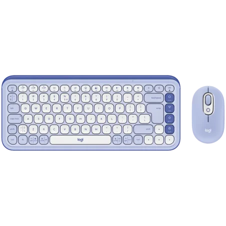 LOGITECH POP ICON COMBO - LILAC - US INT'L - BT - INTNL-973 - 1