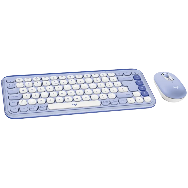 LOGITECH POP ICON COMBO - LILAC - US INT'L - BT - INTNL-973 - 1
