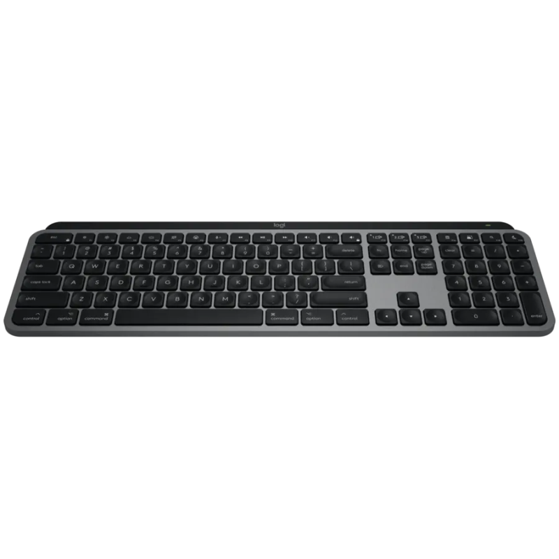 LOGITECH MX Keys S for Mac - SPACE GREY - US INT'L - BT - EMEA28-935 - 1