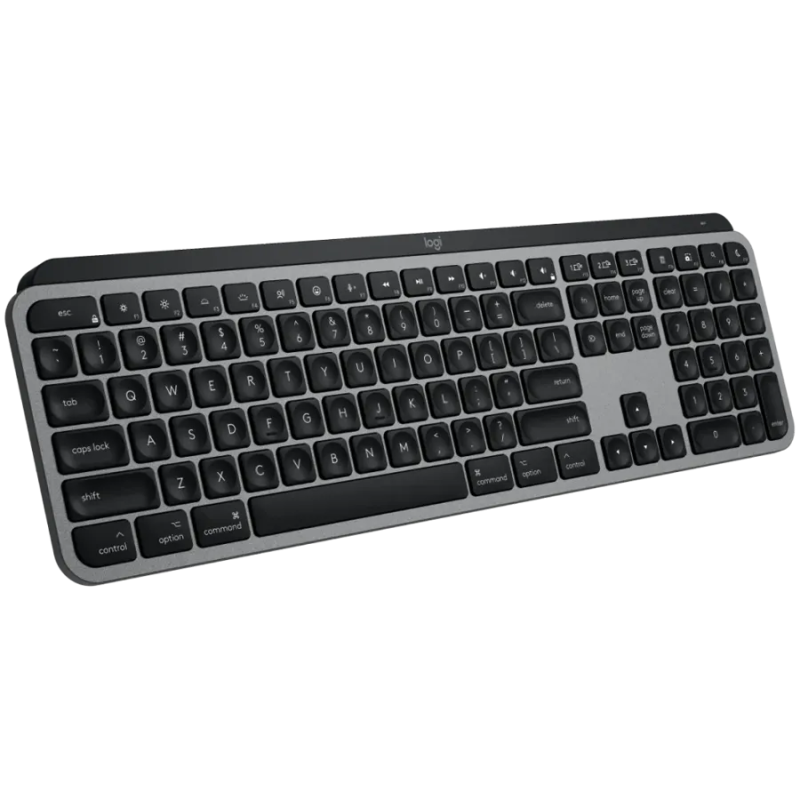LOGITECH MX Keys S for Mac - SPACE GREY - US INT'L - BT - EMEA28-935 - 1