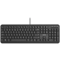 CANYON keyboard HKB-20 EN/BG Velvet Wired Black - 1