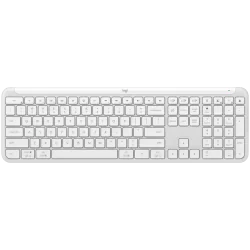 LOGITECH SIGNATURE SLIM WIRELESS KEYBOARD K950 - OFF WHITE - US INT'L - 2.4GHZ/BT - INTNL-973 - 1