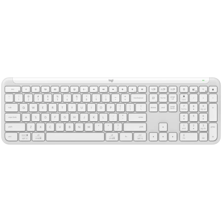 LOGITECH SIGNATURE SLIM WIRELESS KEYBOARD K950 - OFF WHITE - US INT'L - 2.4GHZ/BT - INTNL-973 - 1