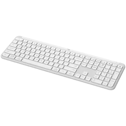 LOGITECH SIGNATURE SLIM WIRELESS KEYBOARD K950 - OFF WHITE - US INT'L - 2.4GHZ/BT - INTNL-973 - 2