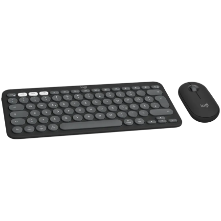 LOGITECH Pebble 2 for MAC Bluetooth Keyboard Combo - TONAL GRAPHITE - US INT'L - 1