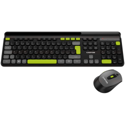 CANYON HSET-W5 EN Keyboard+Mouse AAA+AA Wireless Black - 2
