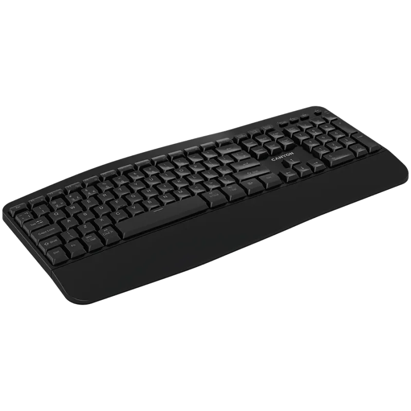 CANYON keyboard HKB-W6 Wireless Black - 1
