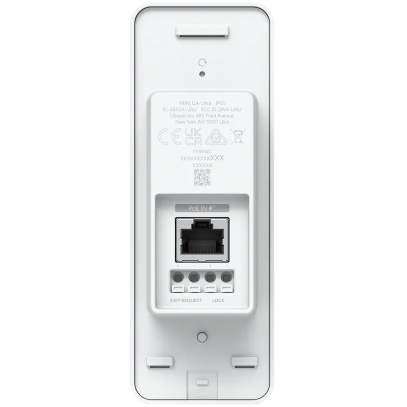 Ubiquiti Access Ultra Tamper-resistant access reader with a built-in hub for complete, single-door entry control from one device