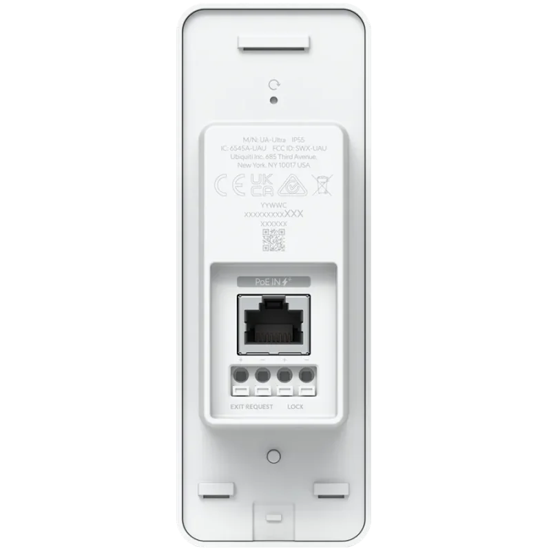 Ubiquiti Access Ultra Tamper-resistant access reader with a built-in hub for complete, single-door entry control from one device
