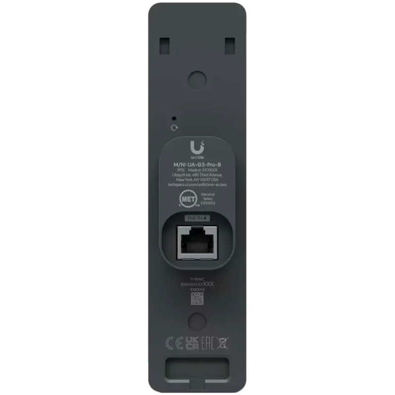 Ubiquiti UA-G3-Pro-B indoor/outdoor NFC reader and intercom with Apple Touch Pass support, Video works at ADA-compliant mounting