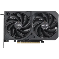 MSI Video Card NVIDIA GeForce RTX 5050 8G SHADOW 2X OC, 8GB GDDR6, 128-bit, 2602 MHz Boost, 2560 CUDA Cores, PCIe 5.0 (x8), 3x D