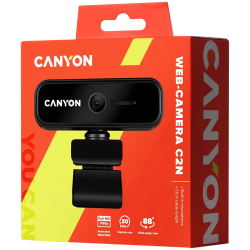 CANYON webcam C2N Full HD 1080p Black - 3