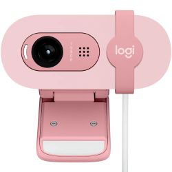 LOGITECH Brio 100 Full HD Webcam - ROSE - USB - 1