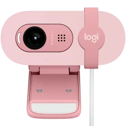 LOGITECH Brio 100 Full HD Webcam - ROSE - USB - 1