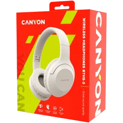 CANYON headset BTHS-3 Beige - 5