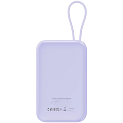 CANYON power bank OnPower 101 built-in cable 10000 mAh PD22.5W Purple - 4