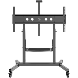 ONKRON Mobile TV Stand Rolling TV Cart for 50 to 100-Inch Screens up to 120 kg, black - 1