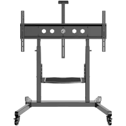 ONKRON Mobile TV Stand Rolling TV Cart for 50 to 100-Inch Screens up to 120 kg, black - 1