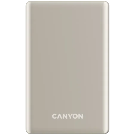 CANYON power bank OnPower 505 slim Magnetic 5000 mAh PD20W Beige - 1