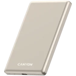CANYON power bank OnPower 505 slim Magnetic 5000 mAh PD20W Beige - 2