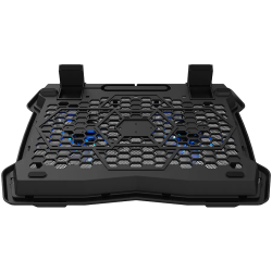 CANYON NS03, Cooling stand dual-fan with 2x2.0 USB hub, support up to 10”-15.6” laptop, ABS plastic and iron, Fans dimension:125