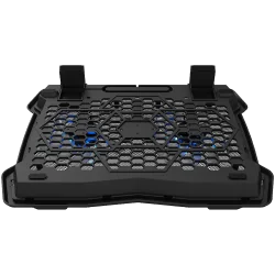 CANYON NS03, Cooling stand dual-fan with 2x2.0 USB hub, support up to 10”-15.6” laptop, ABS plastic and iron, Fans dimension:125