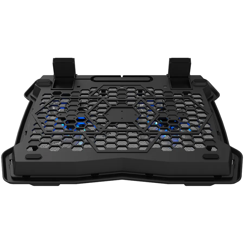 CANYON NS03, Cooling stand dual-fan with 2x2.0 USB hub, support up to 10”-15.6” laptop, ABS plastic and iron, Fans dimension:125