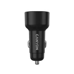 CANYON car charger OnDrive 85 PD 85W USB-A+USB-C Black - 5