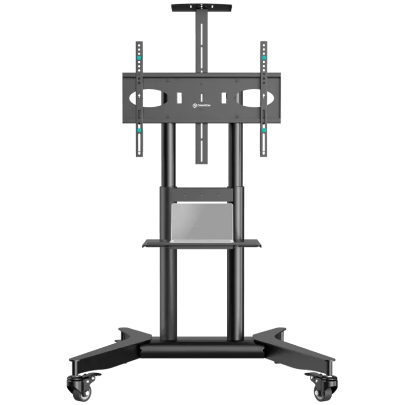 ONKRON Mobile TV stand for 32"-75" up to 50 kg, black - 1