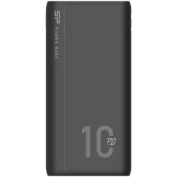Silicon Power QP15 10.000mAh PowerBank 500 charging cycles 2x USB A Out, 1x Micro USB in + 1x USB C In/out, Li-Polymer, 10000mA