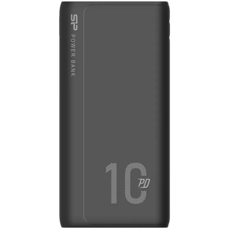 Silicon Power QP15 10.000mAh PowerBank  500 charging cycles 2x USB A Out, 1x Micro USB in + 1x USB C In/out, Li-Polymer, 10000mA
