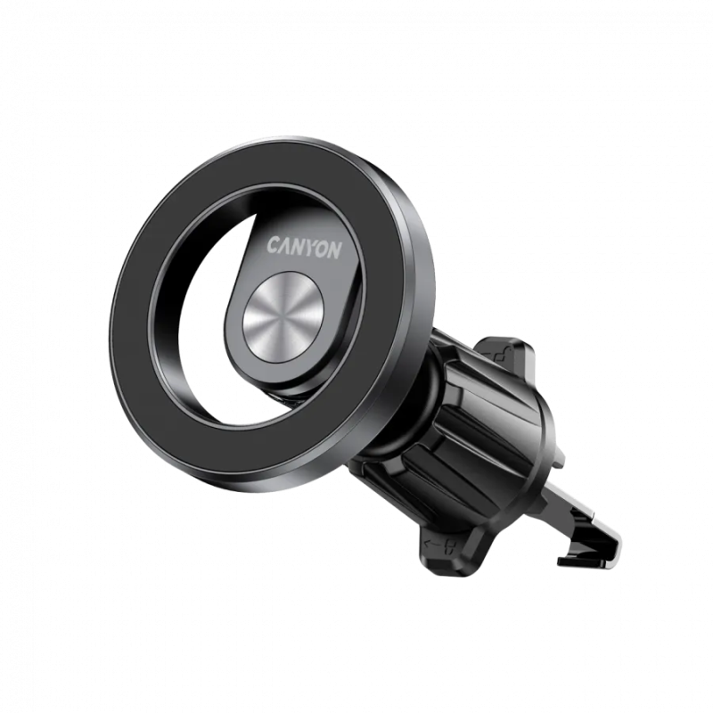 CANYON Magnetic car holder OnGrip 12 suction + air vent Black - 1