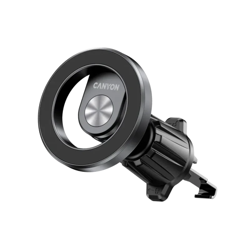 CANYON Magnetic car holder OnGrip 12 suction + air vent Black - 1