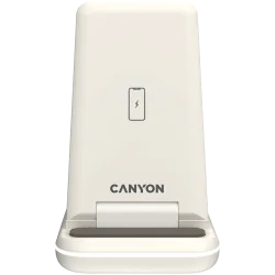 CANYON wireless charger WS-304 15W 3in1 Cosmic Latte - 3