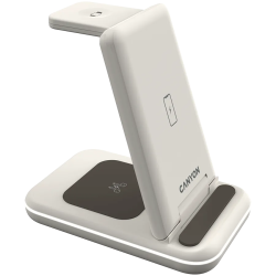 CANYON wireless charger WS-304 15W 3in1 Cosmic Latte - 4