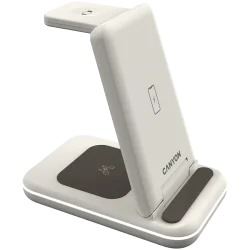 CANYON wireless charger WS-304 15W 3in1 Cosmic Latte - 4
