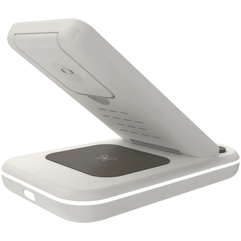 CANYON wireless charger WS-304 15W 3in1 Cosmic Latte - 1
